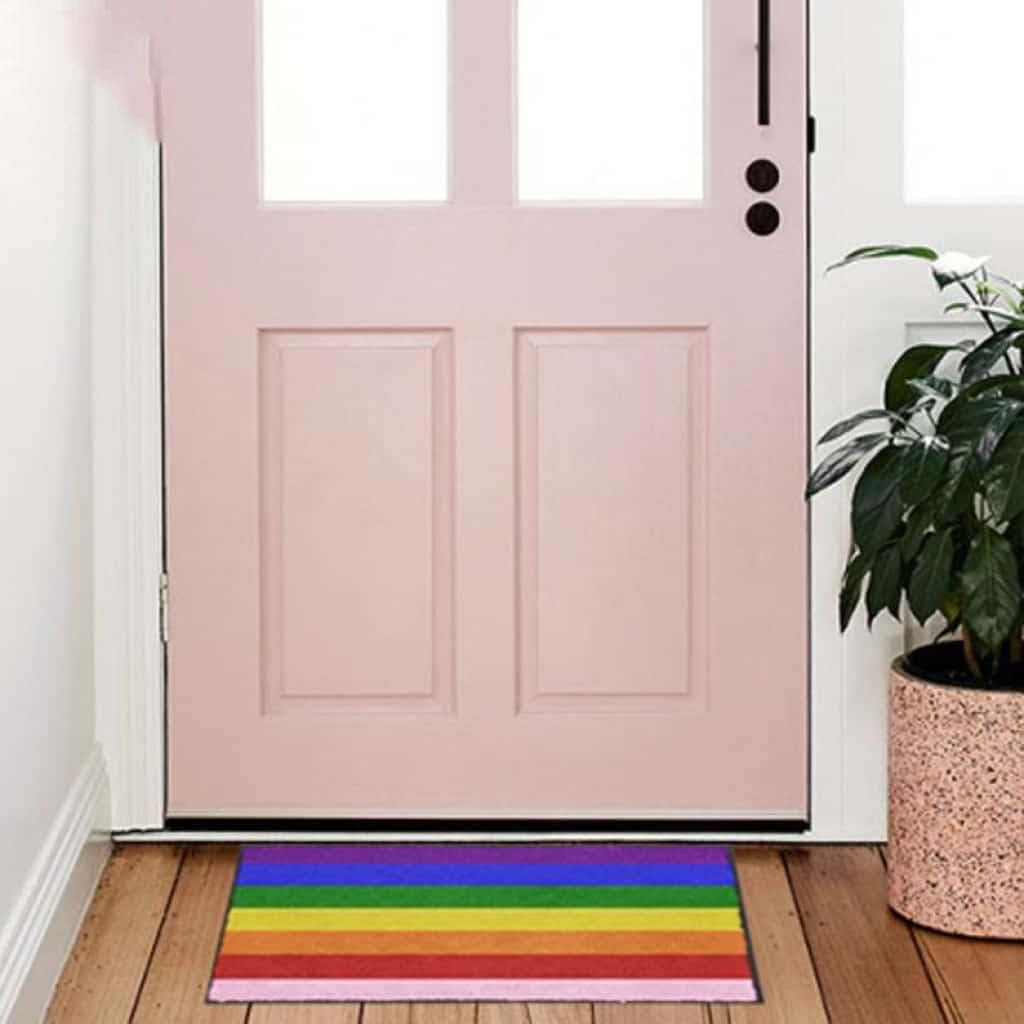 Tapis de sol décoratif LGBT pour exprimer la fierté et la convivialité chez vous