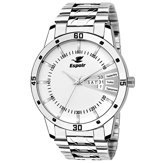 Emmanuel Analog White Day and Date Dial Mens Watch 2038-WH (B0C6QSNJ8V) Amazon Price History, Amazon Price Tracker