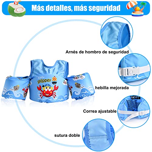 La Mejor comparativa de Chaleco flotador niño - cinco favoritos. 12 Imagen adicional