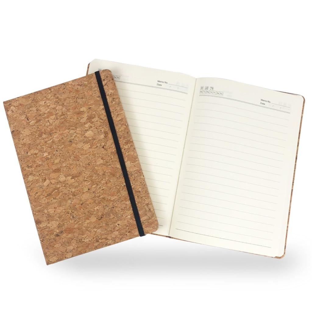 Blocco note con rilegatura A5 Quaderno for riunioni Diario aziendale for ufficio Quaderno con venature del legno addensato