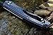 TwoSun Knife TS16 Black G10 Handle Folding Knife D2 blade, Ceramic Ball Bearing Flipper Fast Open, Pocket Survival Knife with clip