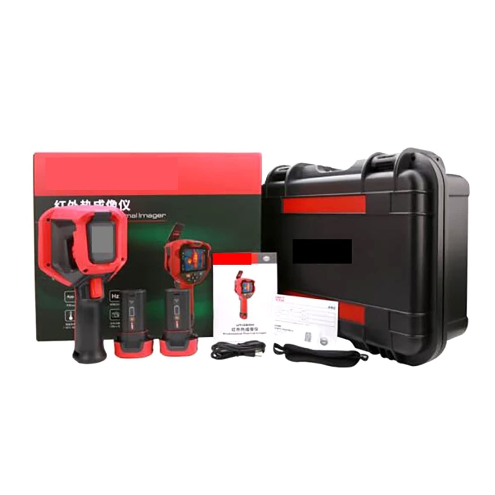 Cámara térmica Cámara termográfica infrarroja de Enfoque Manual de Alta resolución 384x288 píxeles -30-650 ℃ Medición de Temperatura Diseño Compacto