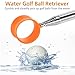 Golf Ball Retriever, 9ft/12ft Golf Ball Retriever for Water Telescopic, Two-Sided, Stainless Steel Telescopic Shaft, Golf Ball Grabber Golf Accessories (9ft)