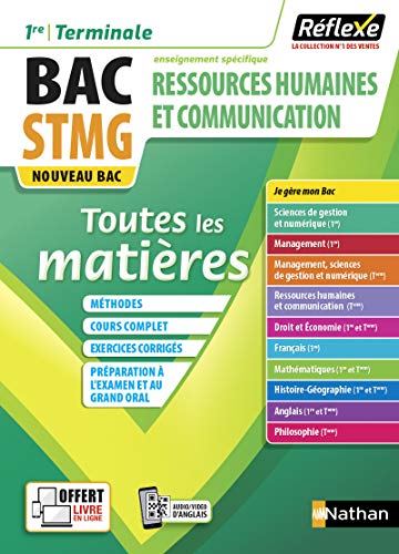 Toutes les matières 1ère/Term STMG spé Ressources humaines et communication - NOUVEAU BAC 2021 (0 PDF Ebook En Ligne