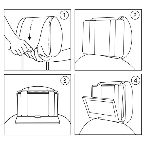 Portable DVD Player Headrest Mount for 7-11 Inch Devices