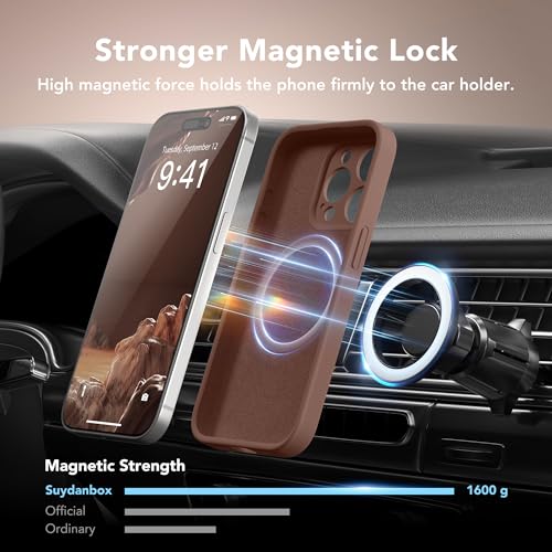 Magnet für iPhone 14 Pro Max Hülle, Kompatibel mit MagSafe, Full Camera Prote - Bild 36 von 127