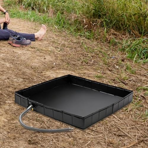 Plancher de douche transportable idéal pour vos sessions de camping et sorties en RV