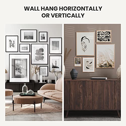 Opposite Wall Aluminium Metal Picture Frame, 24X36 In. | 61X91 Cm Gold Sleek Matte, Lightweight, Shatterproof And Durable, Perfectly Crafted For Picture, Poster, Photo And Collage Displays #TOP5