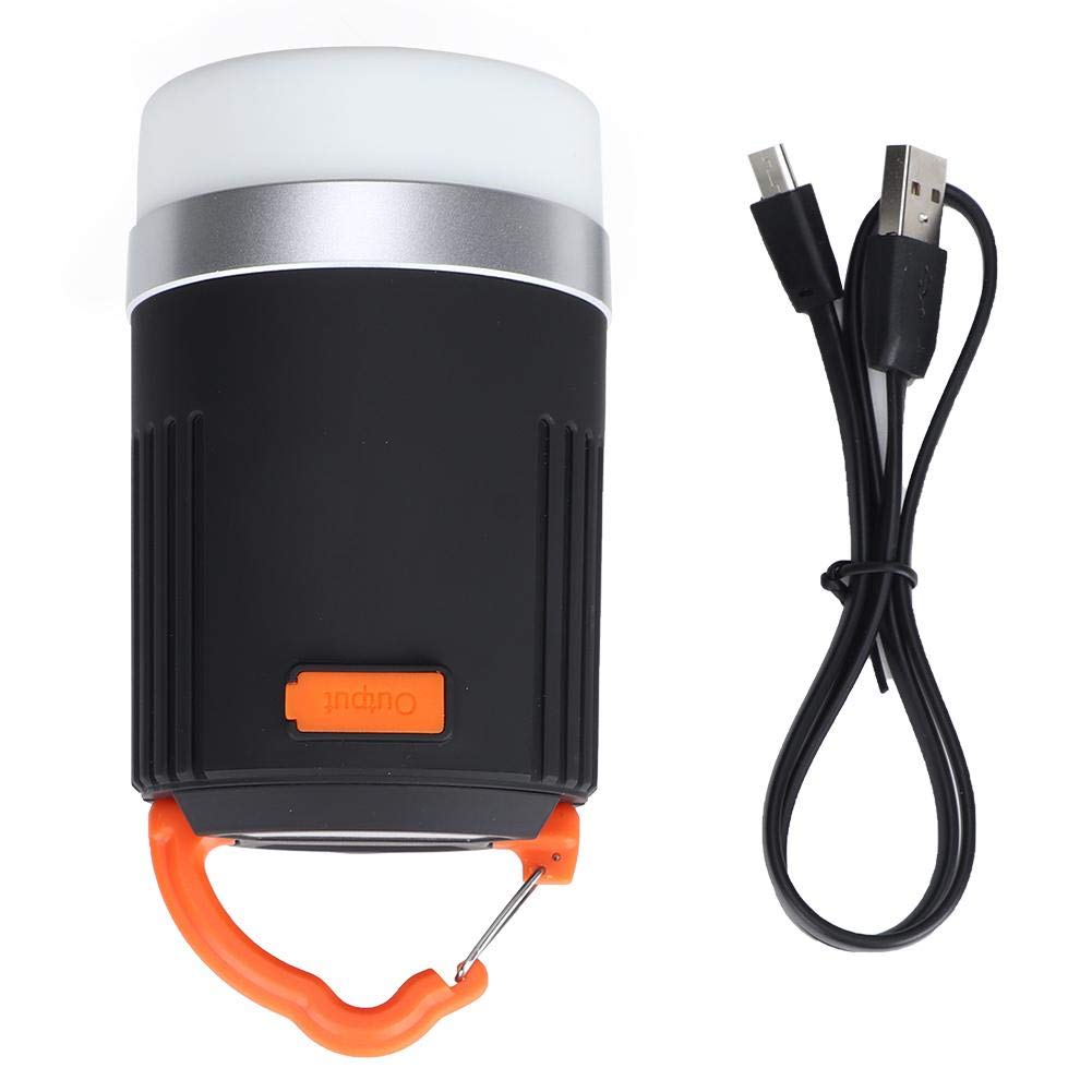 ADITAM Zeltlampe USB-Aufladung LED-Arbeitslicht Outdoor wasserdichte Campinglampe Power Bank mit Haken Double The Comfort