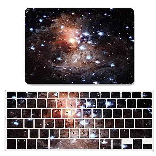 Funda MacBook Pro 13 Modelo A1278 Carcasa Rígida JZ Nebula Starry Sky Cerebro