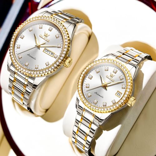 Image of OLEVS Watch for Women Silicone Band Waterproof Luminous Wristwatch Minimalist Fashion