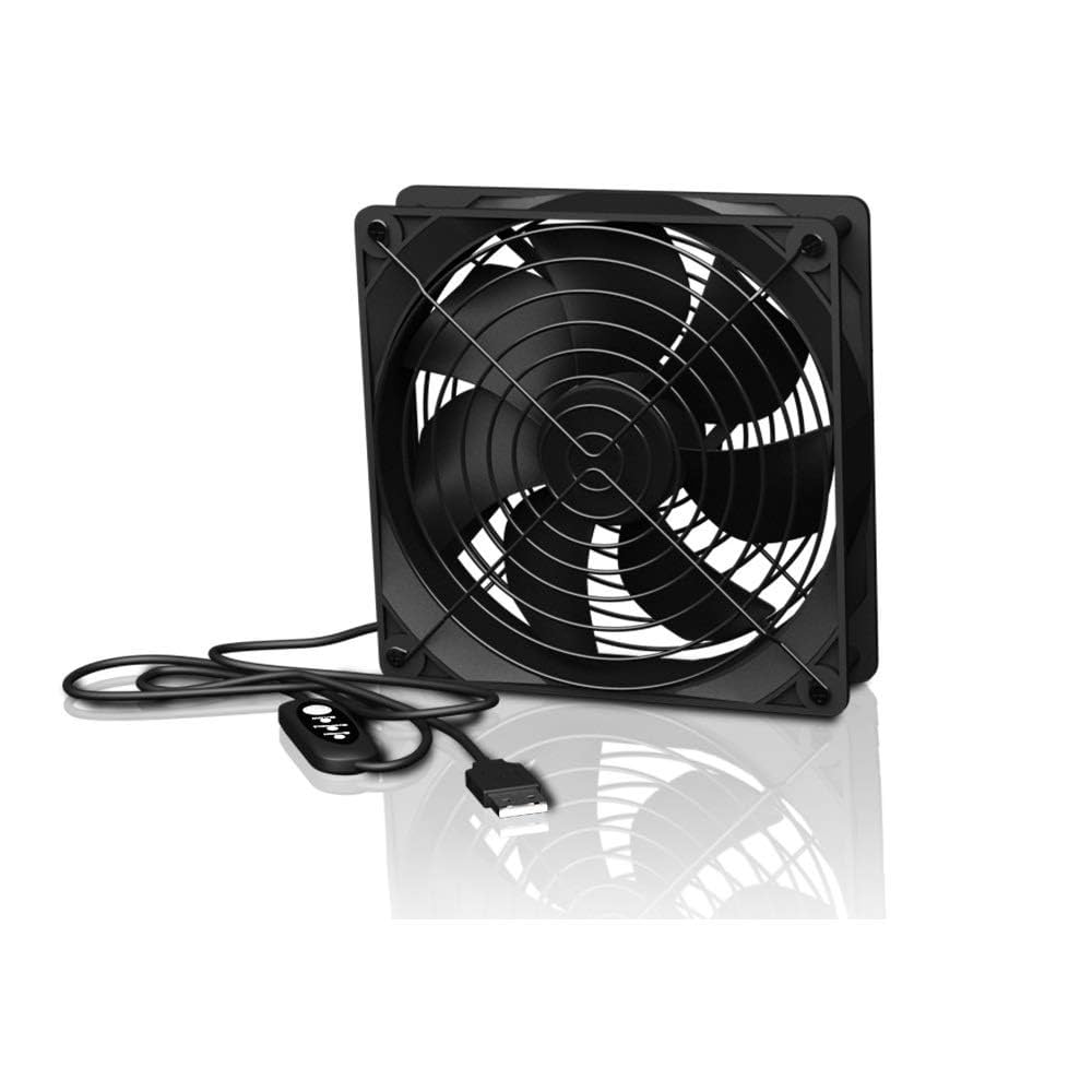 Amazon.co.jp: 最新型 USB 扇風機 静音 12cm ファン 冷却ファン