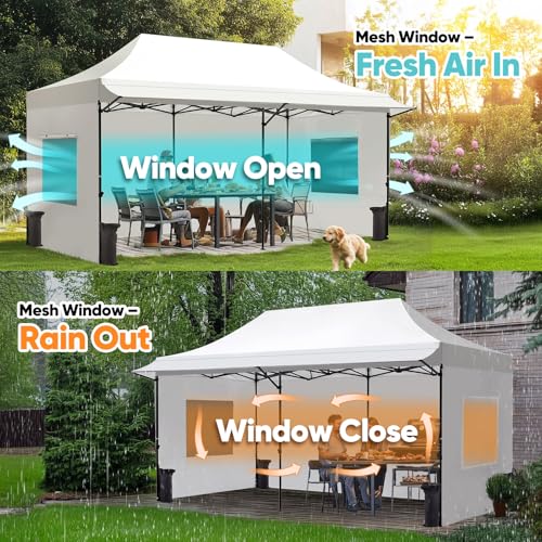 Quictent 10x20 Heavy Duty Pop Up Canopy