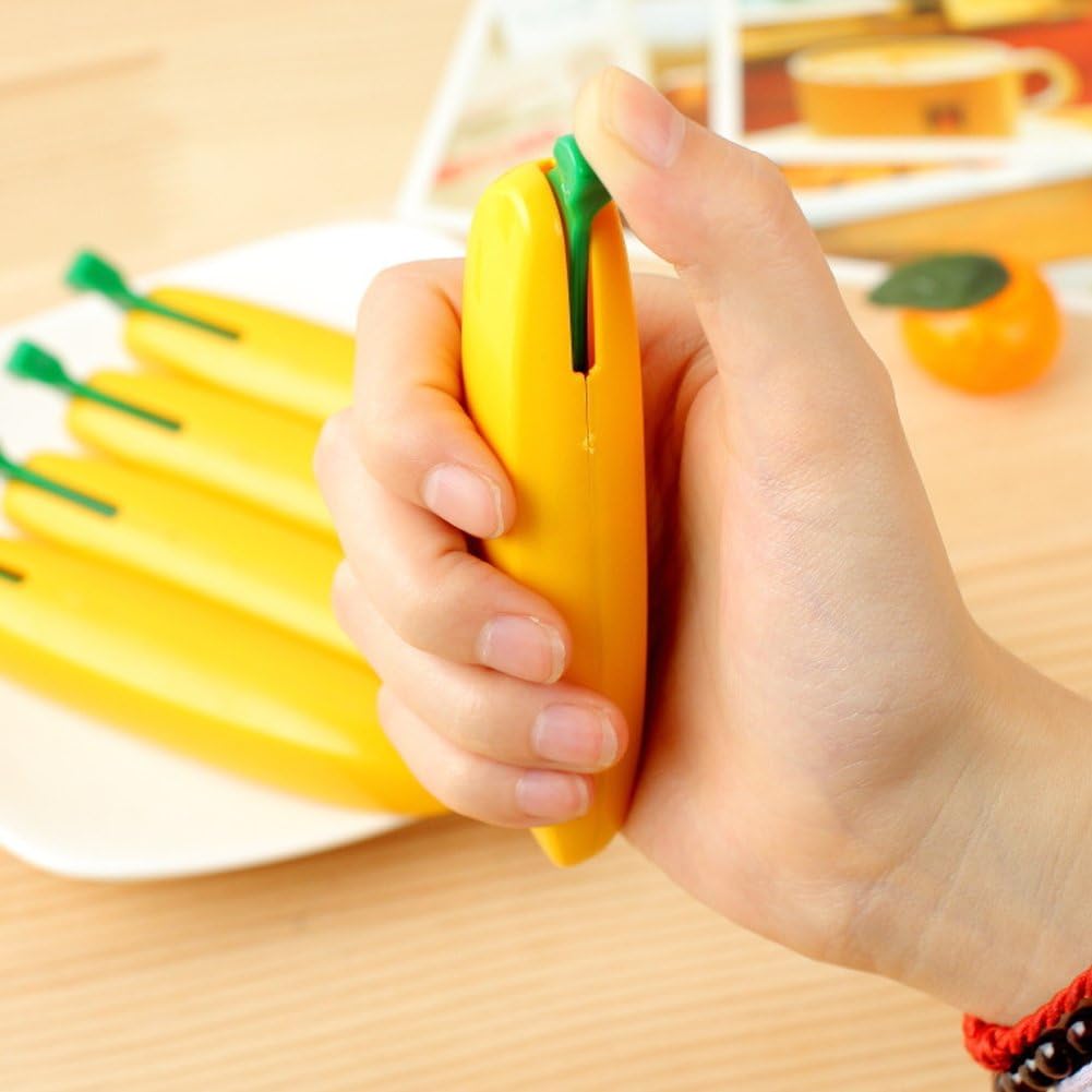 10 sztuk wysuwanych długopisów bananowych, zabawne, do pisania, dla uczniów i dzieci, nagroda za grę w klasie.