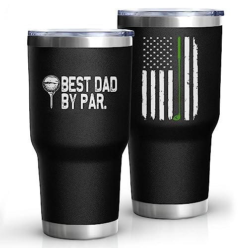 Best Dad By Par 30oz Insulated Tumbler