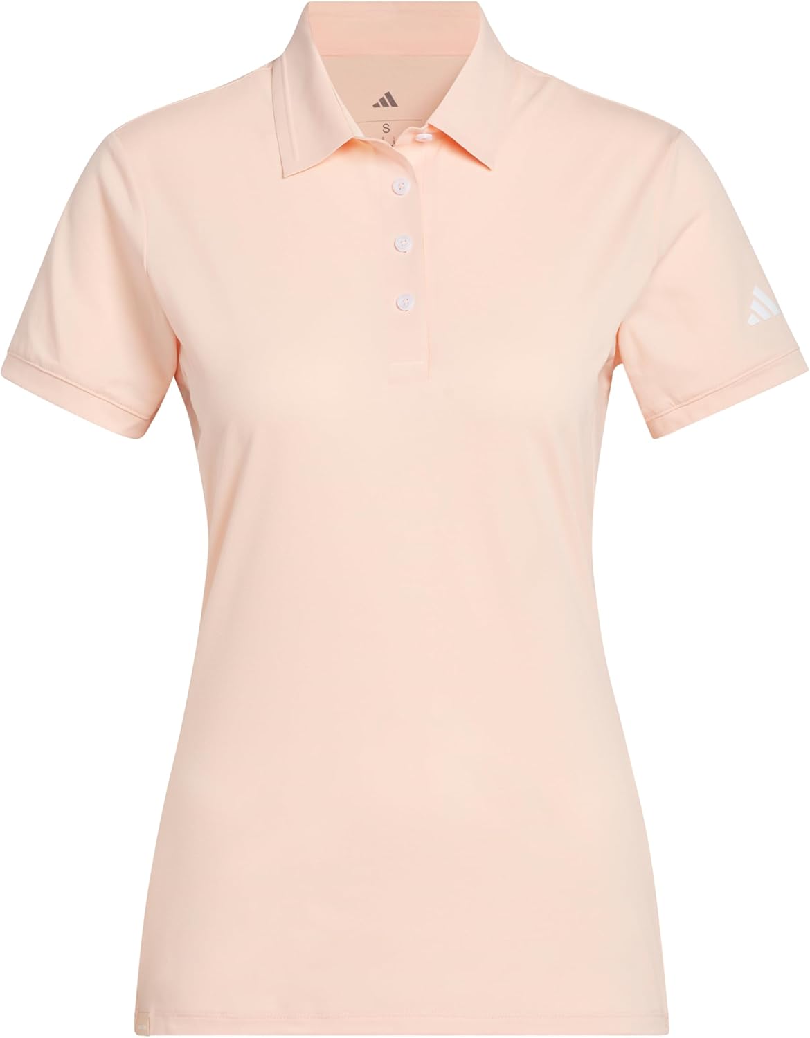 Adidas Womens Ultimate365 Tour Twistknit Polo Shirt - Image 2