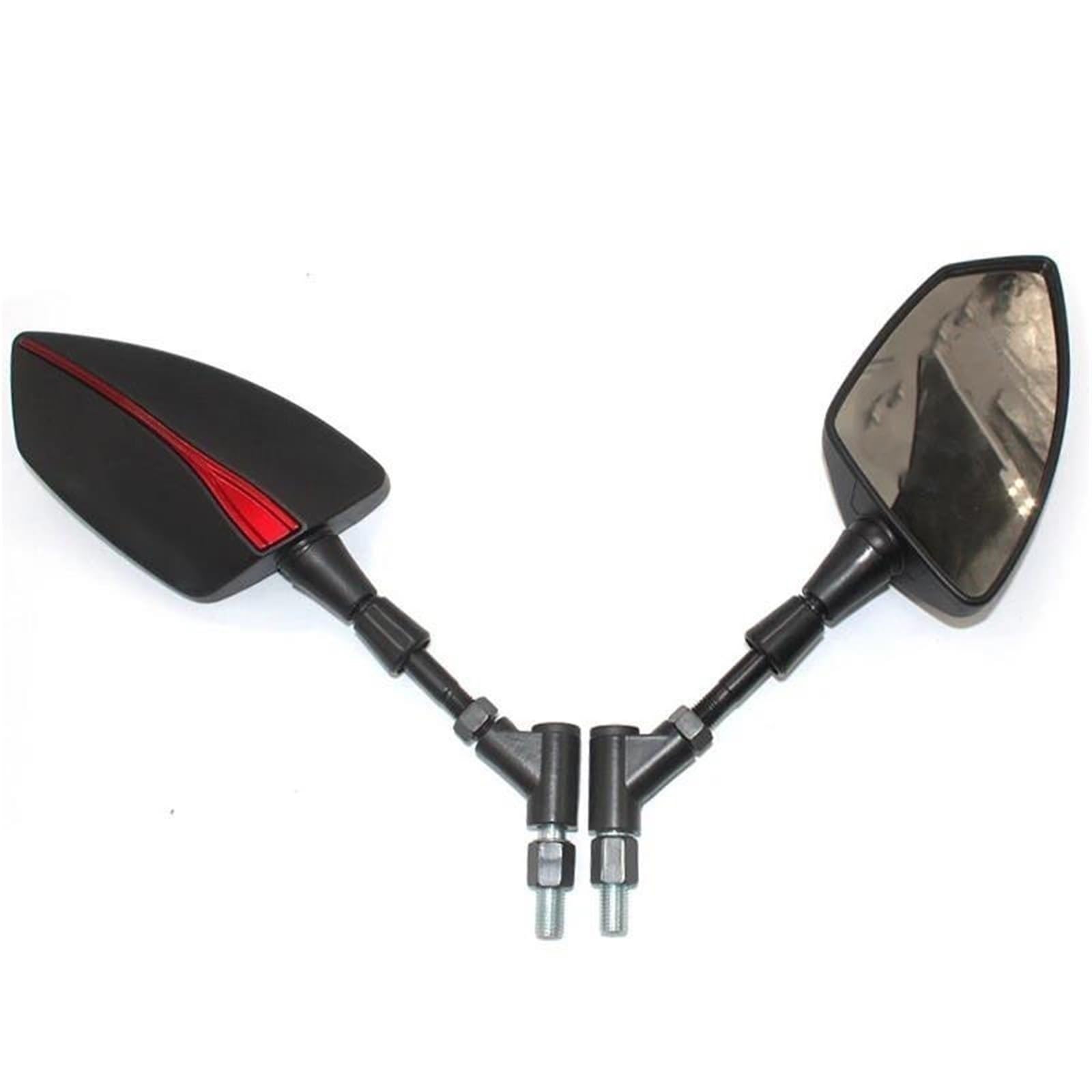 Specchietto retrovisore Specchietti Retrovisori Per Moto Specchietto Antiriflesso Per TMAX 500 560 T-MAX 500 560 TMax530 Accessori Per Moto Specchietto Laterale(Black)