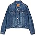 Produktbild Levi's Damen Original Trucker' Jeansjacke, Blau (Soft As Butter Dark 0063), L