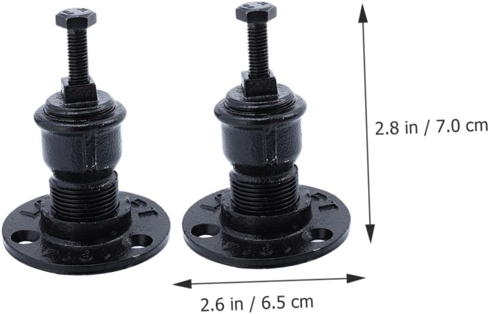 UPKOCH Stair Hand Railing Indoor Fixed Bracket Stairway Railing Mounting Holder