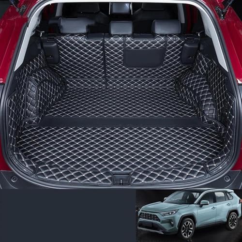 Tapis de coffre de voiture en cuir pour Toyota RAV4 XA50 protection intérieur
