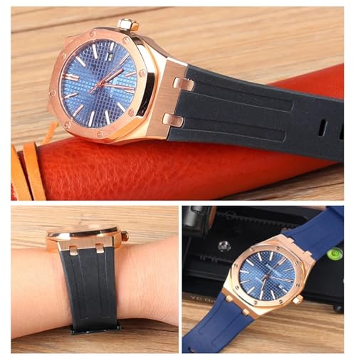 Bracelet en caoutchouc AP Royal Oak Offshore 28mm, idéal pour vos activités nautiques - 6