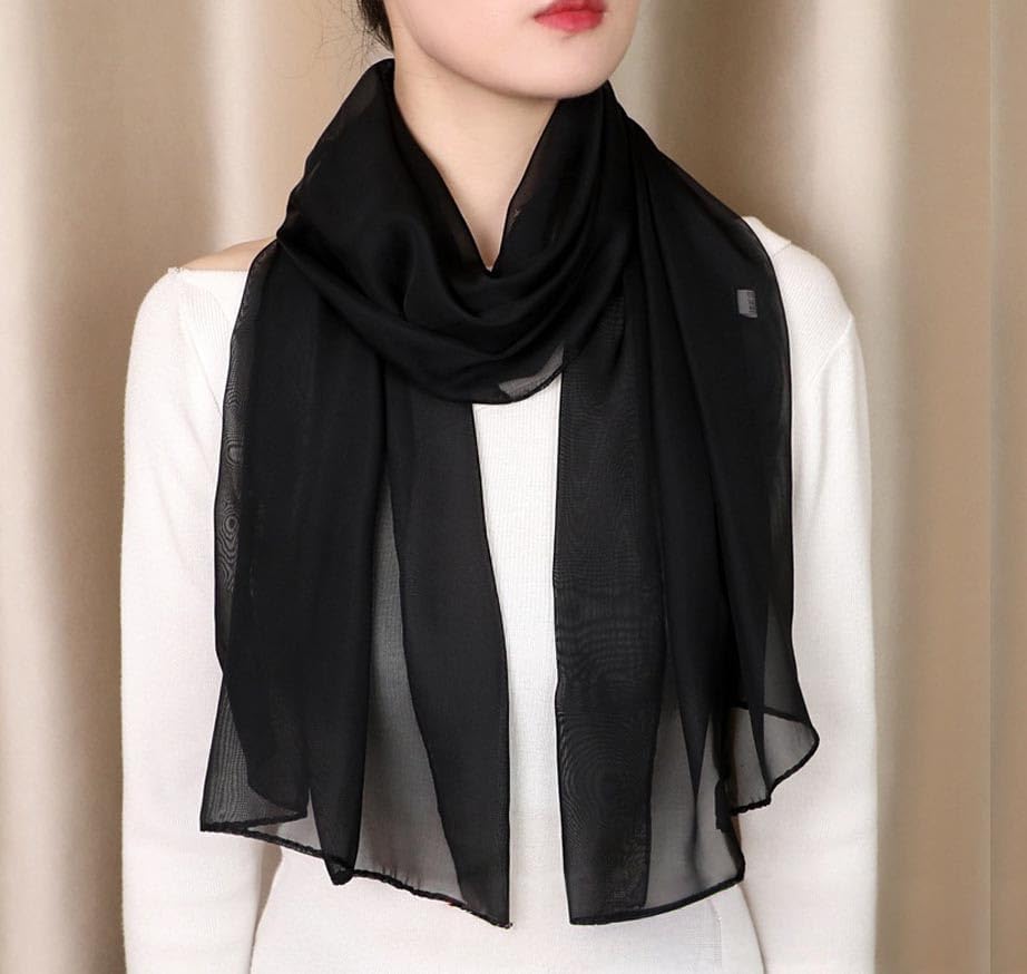 Xyueanlo Scarfs for Women Fashion Scarves Print Pattern Lightweight Sunscreen Scarf Wraps Shawls - Image 2