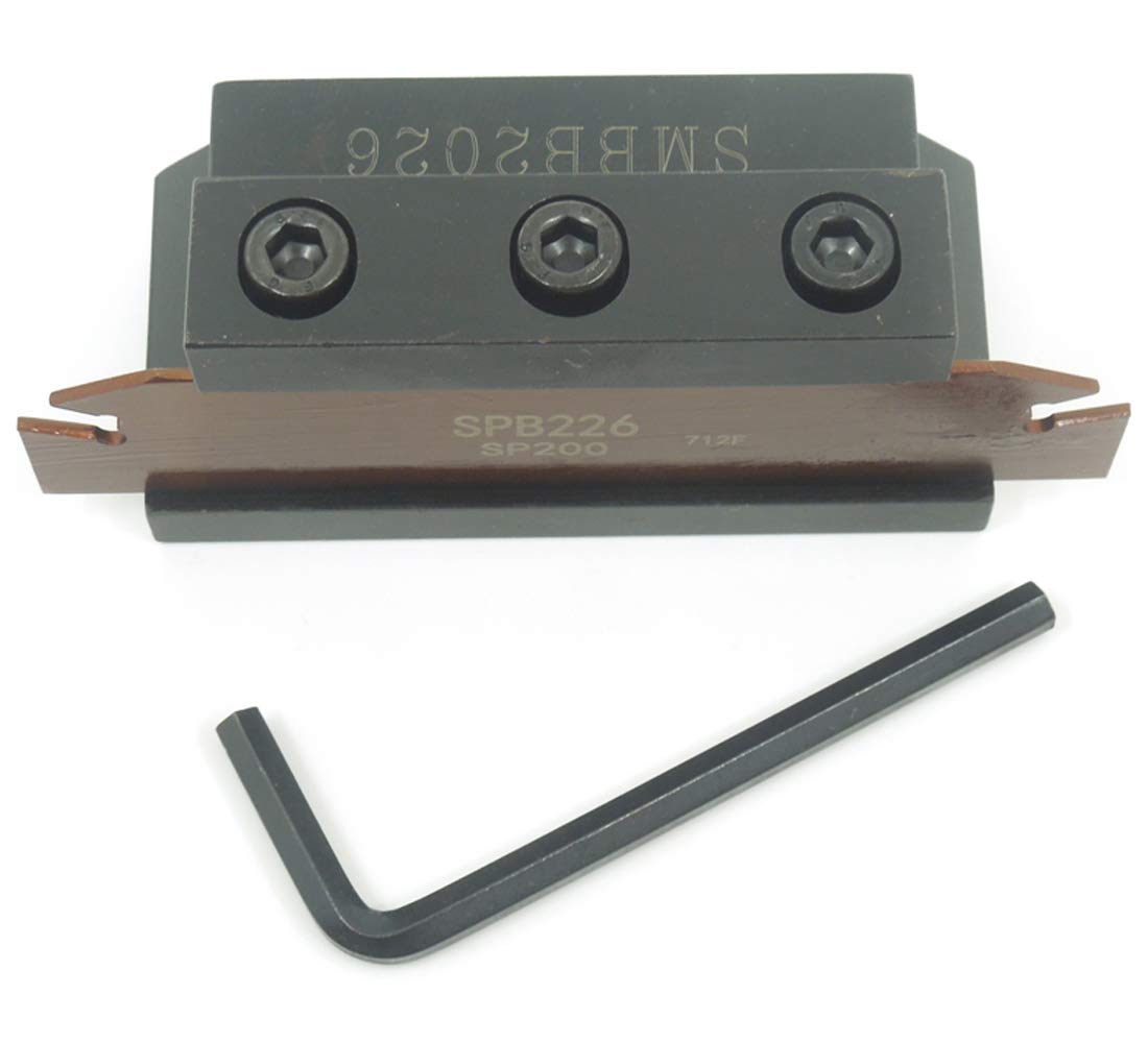 斧 長期保管、美品 spb226 spb26-2mm Grooving Parting Blade Plate smbb2026 Cut
