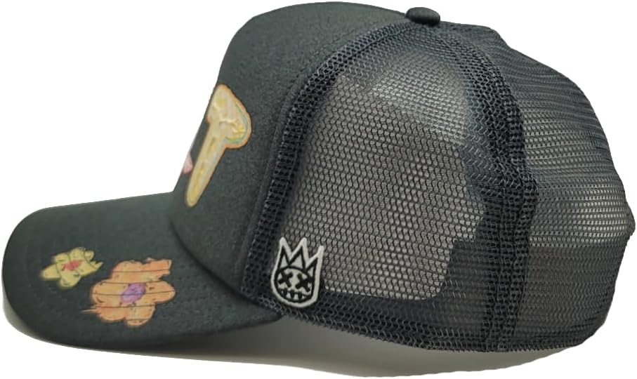 Cult of Individuality New Mesh Trucker LUX Hand Drawn Gray Era Snapback Hat Cap - Image 5