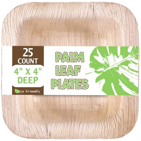 VerTerra Palm Leaf Plates Cover