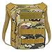 Zhongyi Borsa a Tracolla Uomo, Militare Tattico Sacchetto del Messenger Cartella Viaggio Borsa Monospalla per Campeggio Trekking Sport, Camuffamento del deserto