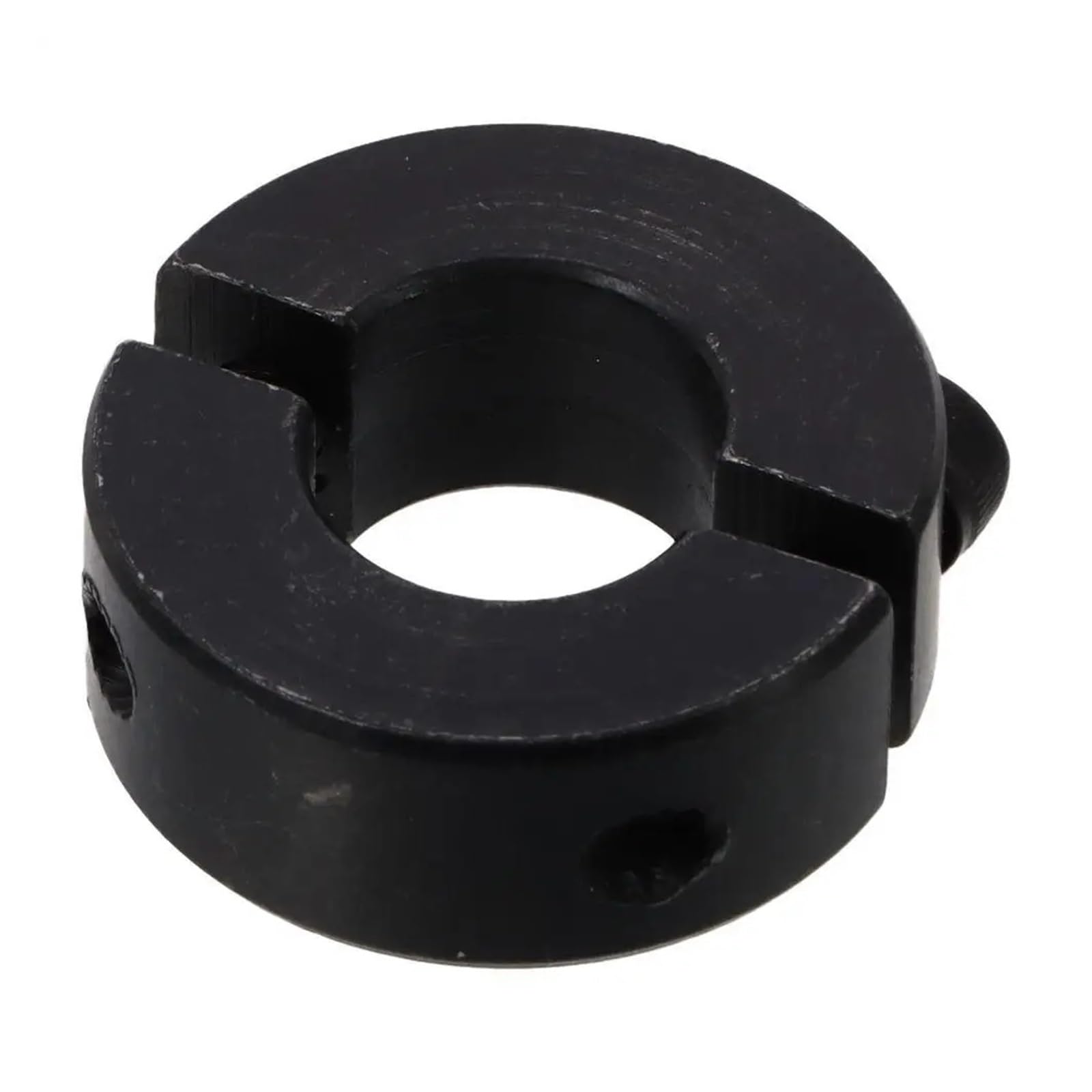 Collare per albero a doppia fessura, Collare for albero diviso in acciaio al carbonio nero diametro interno 6-55 mm(1.97 Inch(50mm))