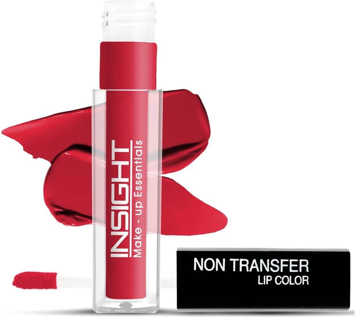 Insight Non Transfer Lip Color Matte Finish, 4ml (18 Red Premiere)