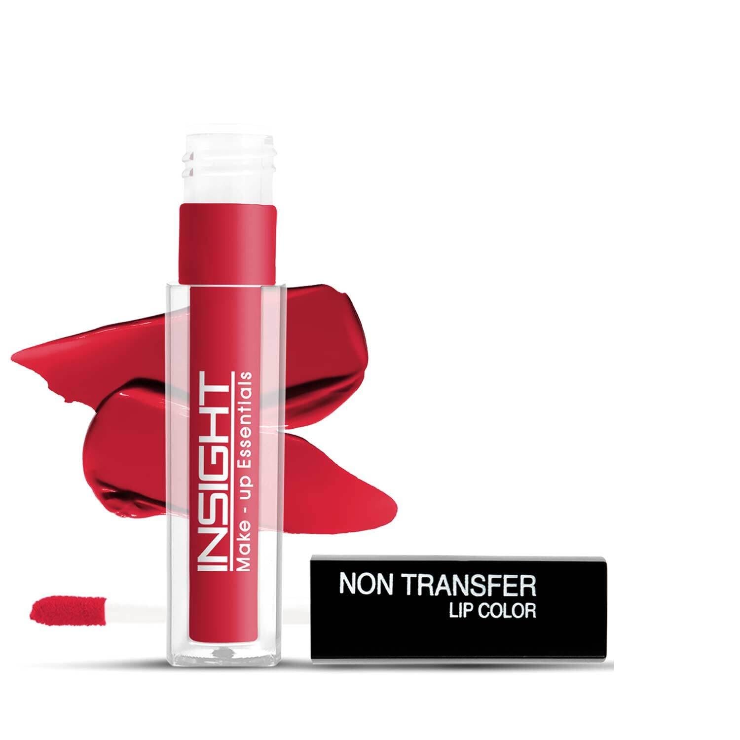 Insight Non Transfer Lip Color Matte Finish, 4ml (18 Red Premiere)