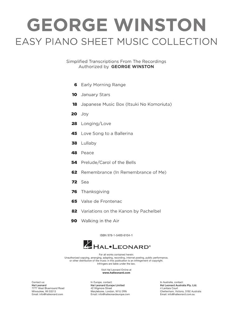 E WINSTON　 SHEET MUSIC COLLECTION 51Co0q24CNL._UF1000,1000_QL80_.jpg