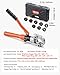 VEVOR Copper Pipe Crimping Tool, Hydraulic Driven Pro Press Tool with 1/2