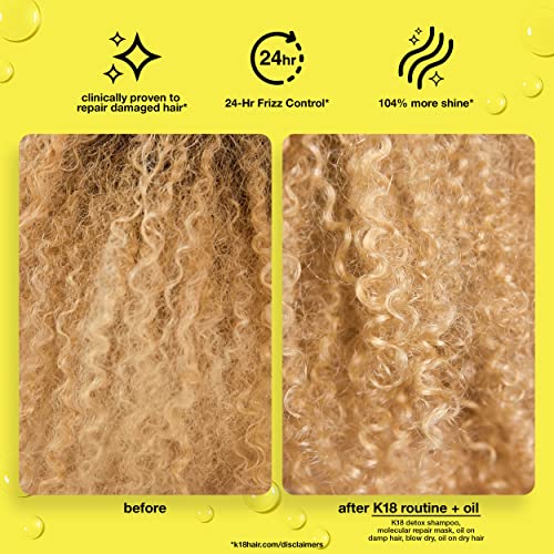 K18 Biomimetic Hairscience Molecular Repair Hair Oil 1 Oz / 30 Ml #TOP1