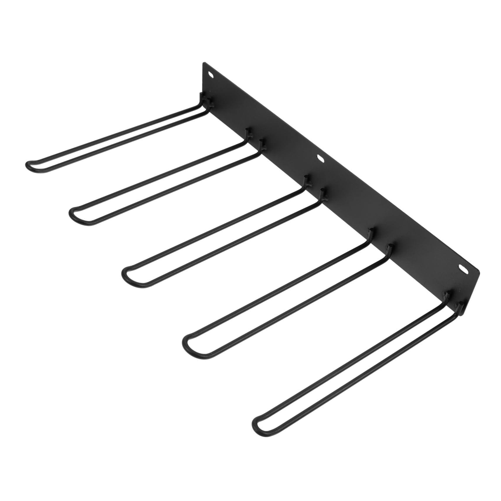 ULTECHNOVO Porta-stivali Supporto per Stivali Nero in Metallo da Parete