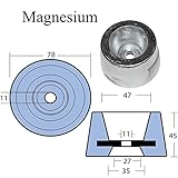 Opferanode aus Magnesium Magnesiumanode zylindrisch