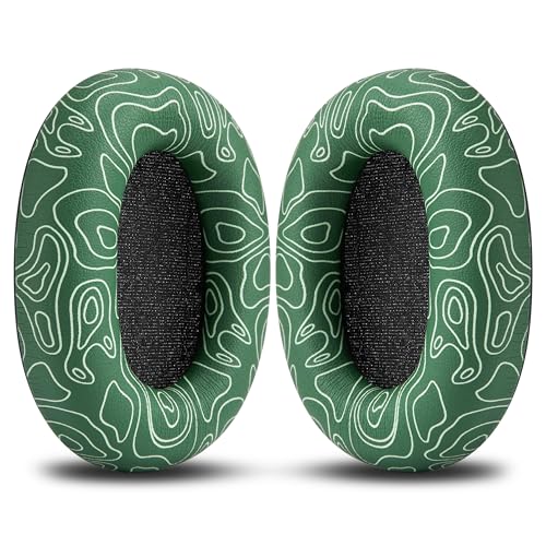 Image of WC PadZ XM6 - Premium Replacement Earpads Compatible with Sony WH-1000XM6 Headphones by Wicked Cushions | Enhanced Comfort, Durable PU Leather & Sound Isolation | Emerald Tide