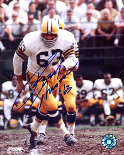 Fuzzy Thurston Autographed/Original Signed 8x10 Color Action-photo with the Green Bay Packers -COA