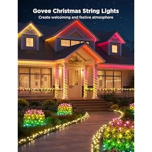 Goveechristmaslights66ftsmartrgbicstringlightsappcontrolled125scenemodesip65waterproofsyncwithmusicworkswithalexaholidaypartydecorationsindooroutdoor Urban Country Home Decor Govee christmas lights 66ft smart rgbic string lights app controlled 125 scene modes ip65 waterproof sync with music works with alexa holiday party decorations indoor outdoor urban country home decor