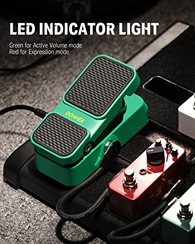 Donner Guitar Volume Pedal, Mini 2 in 1 Passive Volume Expression Pedal - image 5
