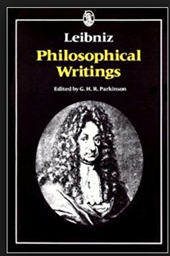 Philosophical writings [of] Leibniz ([Everyman'... 0460109057 Book Cover