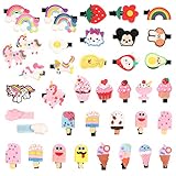 ★Geschenk für Mädchen: ideal zum Dekorieren von Haar, passen die meisten outfits für baby, mädchen, kinder. 40 Stück Haarspangen, mit verschiedenen Designs, mehr farben und mustern, mehr wahlen. Geeignet für Alltagskleidung, Feste, Schulaktivitäten und Partys, Mädchen und Frauen, insbesondere für Mädchen und Kleinkinder.