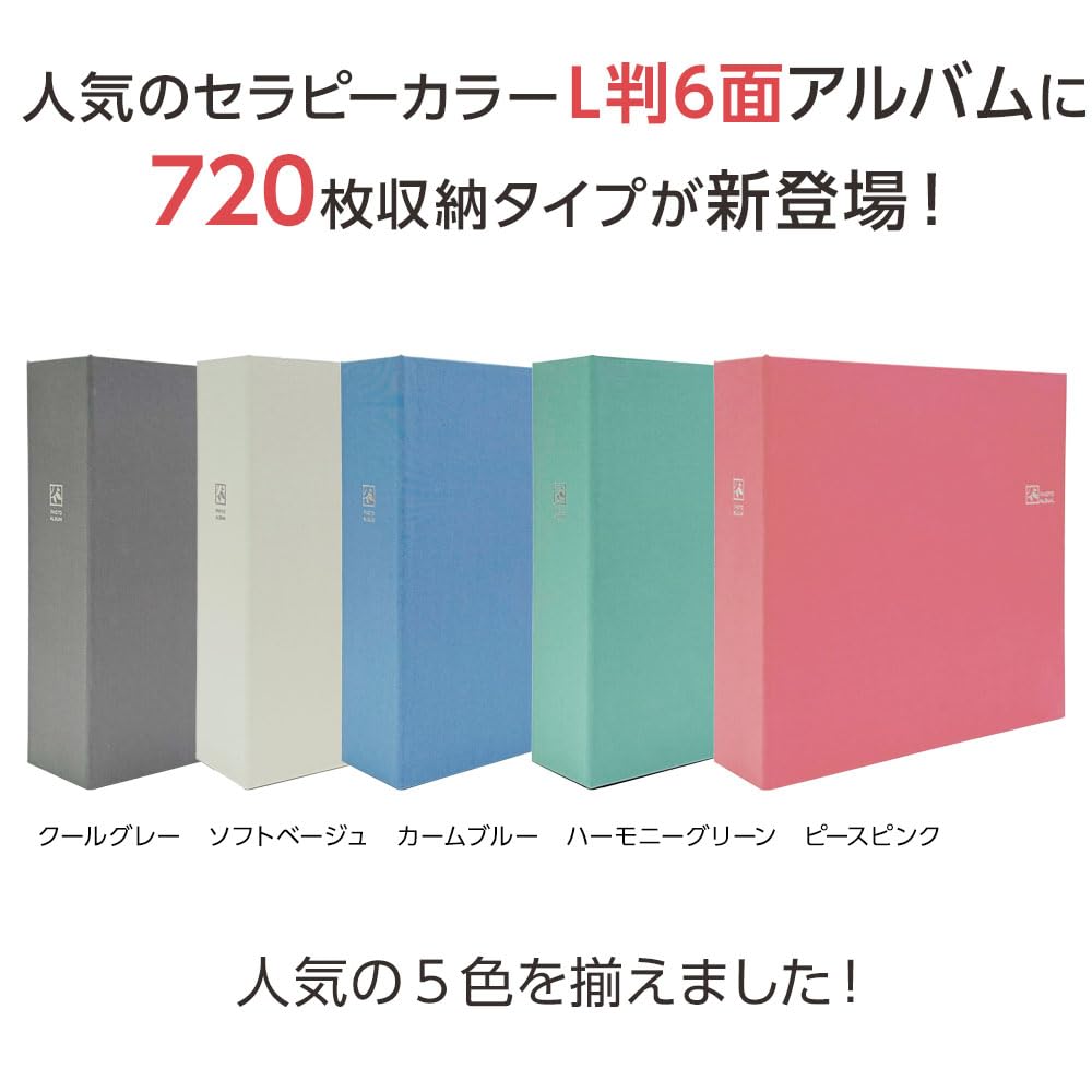 Amazon.co.jp: ナカバヤシ(Nakabayashi) 大容量 L判 720枚収納