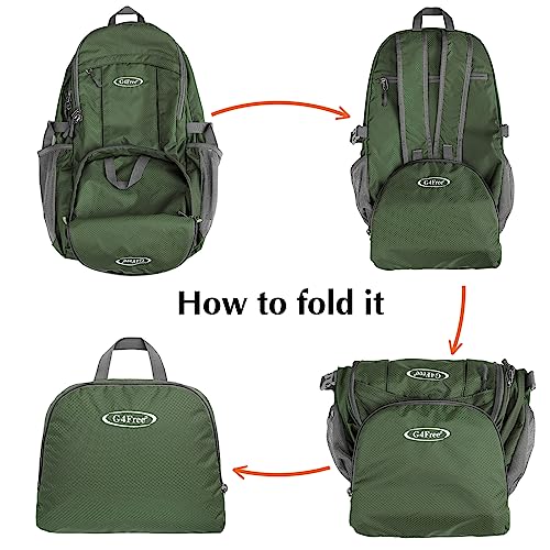 Image of G4Free 40L Lightweight Packable Hiking Backpack, Waterproof Travel Daypack