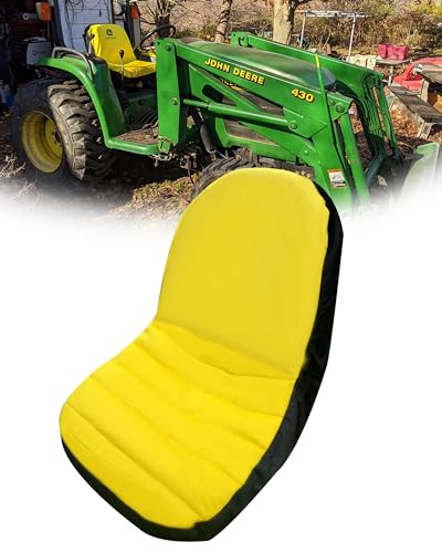 ???????????????????????????????? LP92334 Riding Lawn Mower Seat Cover Compatible with John Deere Replace for CPLP92334