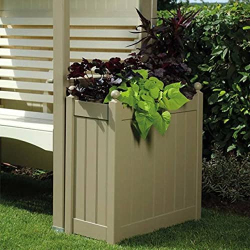 AFK Classic Tall Timber Outdoor Trough, 66cm - Nutmeg