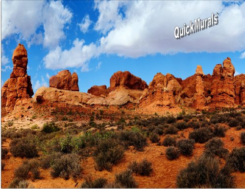 Canyonlands Peel & Stick HUGE CANVAS Wall Mural (10 1/2 Feet Wide x 8 Feet High)