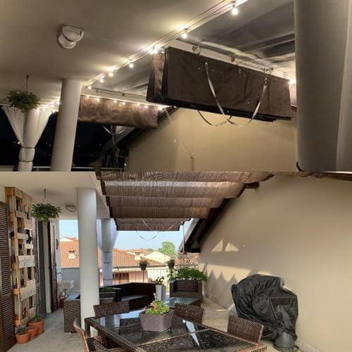 Toldo retráctil Wave para jardín y porche vela de sombra exterior 8